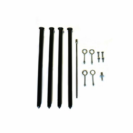 GAZEBO PENGUIN Permanent Anchor Set of 4 17-100